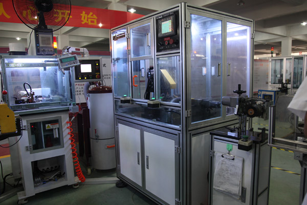 Rotor finish turning machine